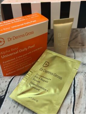 Sephora Beauty Insider- Dennis Gross- Peel + Blur Cream + Repair Serum